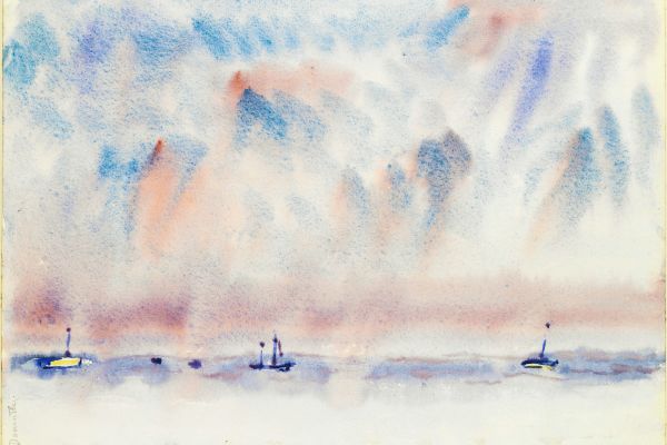 百慕大天空和大海与小船(Bermuda Sky and Sea with Boats )