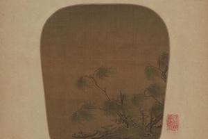 柳岸泊舟图