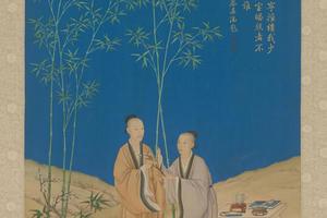平安春信图轴