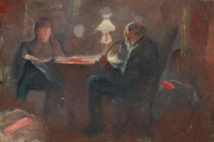 在石蜡灯周围(Around the Paraffin Lamp )