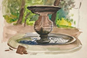 喷泉研究(Study of a fountain)
