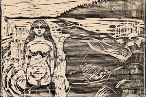 女孩洗澡(Girl Bathing )