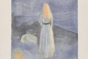 海滩上的年轻女子(Young Woman on the Beach )