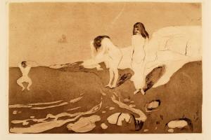 女性沐浴(Women Bathing )
