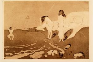 女性沐浴(Women Bathing )