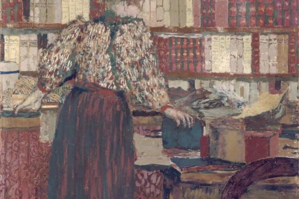 室内的人物。书的选择(Personnages dans un intérieur. Le choix des livres )