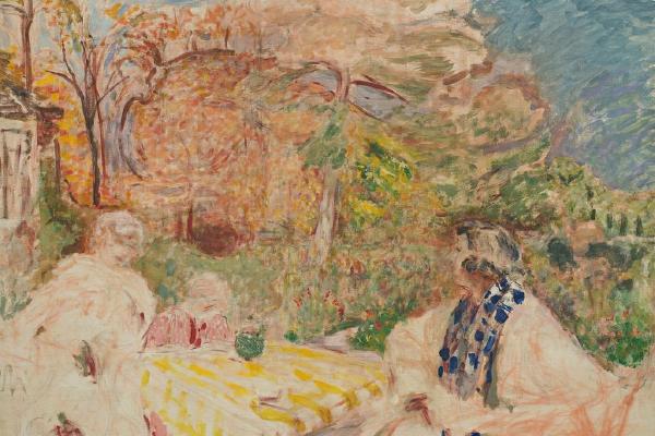 塞尚附近的妇女和儿童(Femmes Et Enfant Au Clos Cézanne )