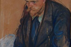 黑尔格肖像(Portrait of Helge Bäckström )