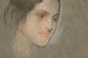 一个身份不明的女人的肖像(Portrait of an unidentified woman)
