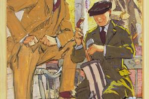 哈特，沙夫纳&广告;马克思的衣服(Advertisement for Hart, Schaffner & Marx clothes )