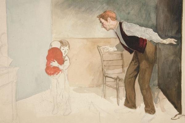 狄更斯，圣诞故事。“你这个坏孩子！”泰特比先生说。(Dickens, Christmas Stories. 'You bad boy!' said Mr. Teterby.)