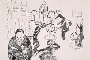 媒体漫画(Caricature of the Press )