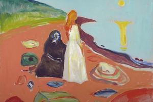 岸上的两个女人II(Two Women on the Shore II )