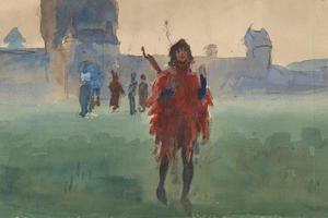 游吟诗人研究(Study for Wandering Minstrel )