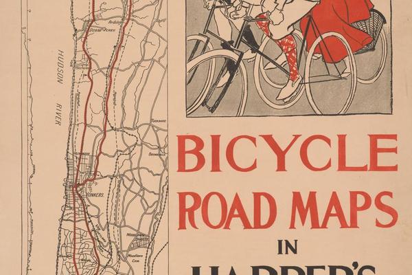 哈珀圆桌会议中的自行车路线图(Bicycle road maps in Harper's Round Table )