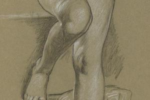 财富数字研究。检修孔(Study for Figure of Fortune. Mantelpiece )