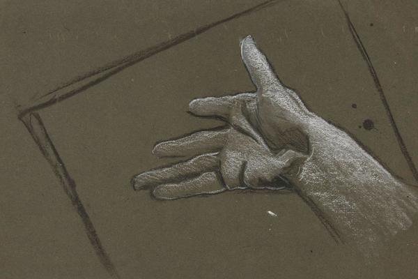 手的草图(Sketch of a hand )