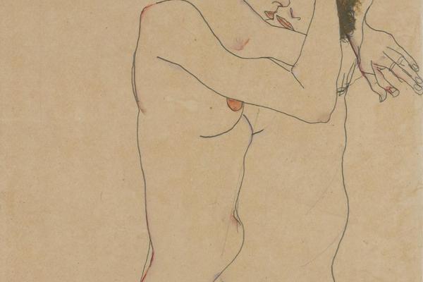 两个女人拥抱(Two Women Embracing )