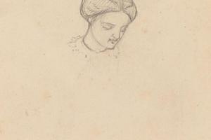 研究一个女孩的头(Study of a Girl's Head )