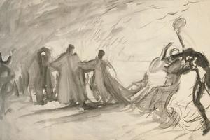 舞蹈草图(Rough sketch for the Dance )