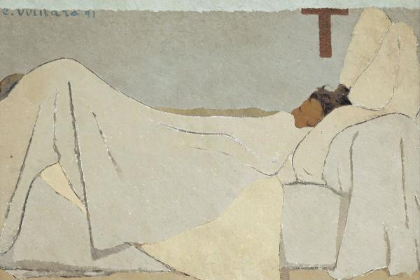 1891年床上休息(Au lit In Bed 1891)