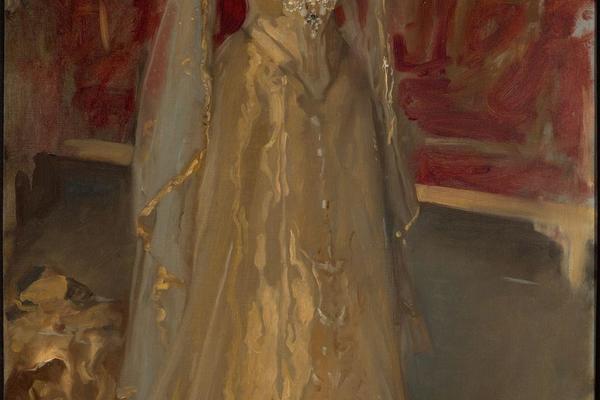 亚历山德拉王后为爱德华七世国王加冕时穿的礼服的布料研究