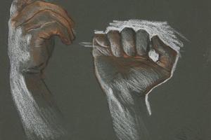 两手草图(Sketch of two hands )