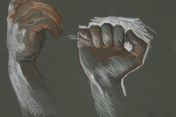 两手草图(Sketch of two hands )