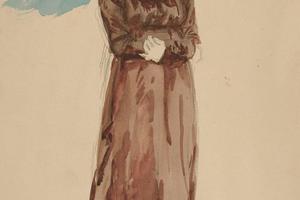一个女人的素描(Sketch of a woman )