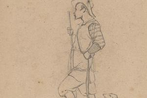 猎人与狗的研究(Study of Hunter with Dogs )