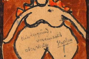 裸体人像(üppiger weiblicher Akt )