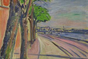 运河边的树木(Trees By The Canal )