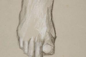 脚的草图(Sketch of a foot )