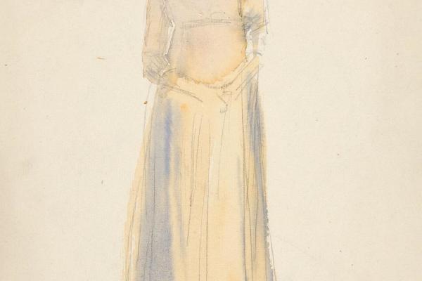 一个女人的素描(Sketch of a woman )