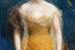 路易丝·多布纳·冯·多贝诺肖像(Portrait of Louise Dobner von Dobenau)