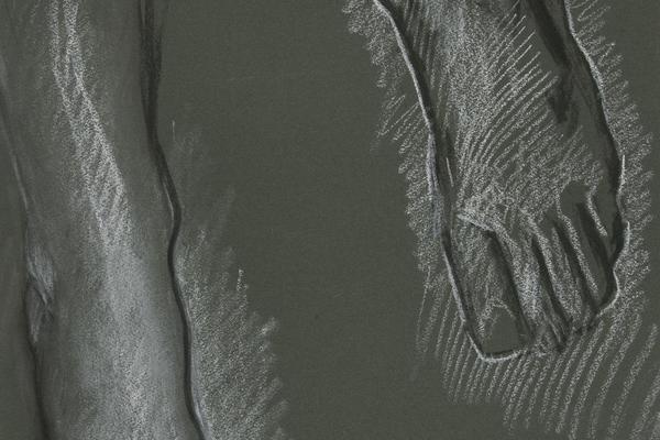 两英尺草图(Sketch of two feet)