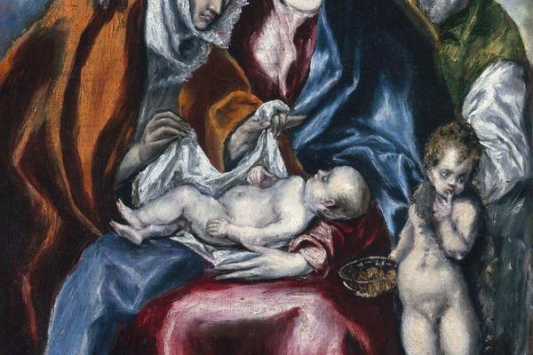 神圣家庭与圣安妮和施洗约翰的婴儿(The Holy Family with Saint Anne and the Infant John the Baptist )
