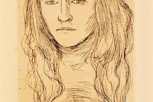 长发裸女(Naked Girl Woman with Long Hair)