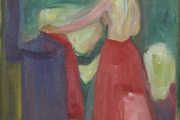 裸装红色裙子(Nude with Red Skirt )