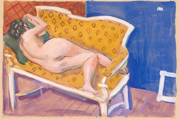 斜倚裸体(Reclining Nude)