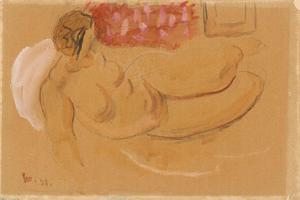 斜倚的女性裸体(Reclining Female Nude )
