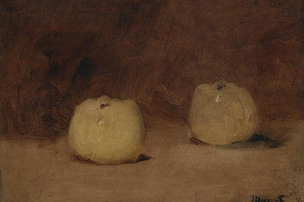 两个苹果的静物(Still Life with Two Apples )