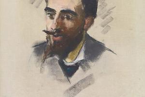 一个金发碧眼的年轻人(Jeune Homme à Barbe Blonde )