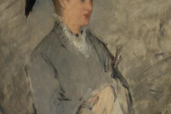 爱杜尔·马奈夫人(苏珊·丽恩霍夫，1829-1906)(Madame Edouard Manet (Suzanne Leenhoff, 1829–1906) )