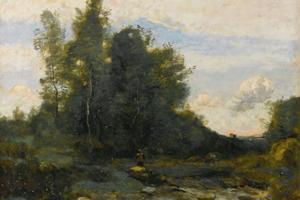 皮埃罗河（黄昏）(Le Torrent Pierreux (Crépuscule))