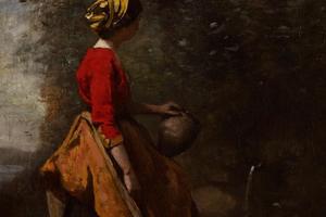 春天的农妇(Peasant Girl at the Spring )