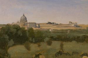 从皮涅罗山看罗马(View of Rome from Monte Pincio )