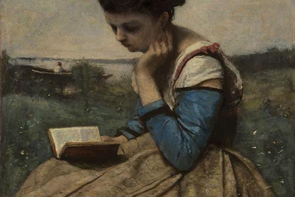 一个女人在看书(A Woman Reading )