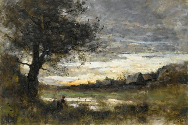 日落时的风景(Landscape At Sunset)