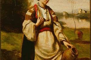 带水壶的女人(Woman with Water Jar)